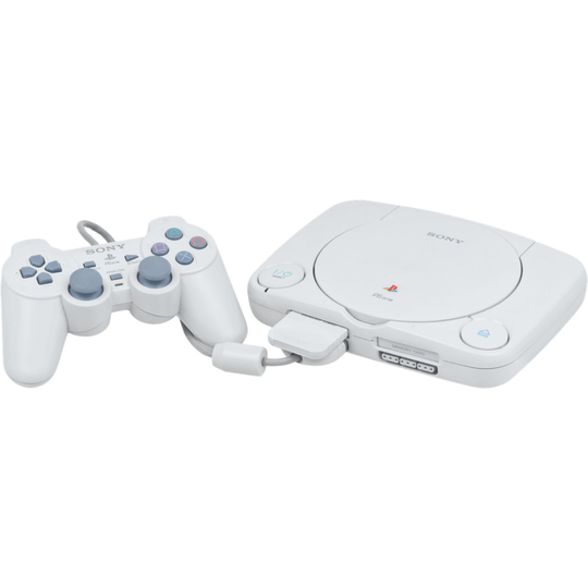 Sony PSone Console, White ps1 slimline
