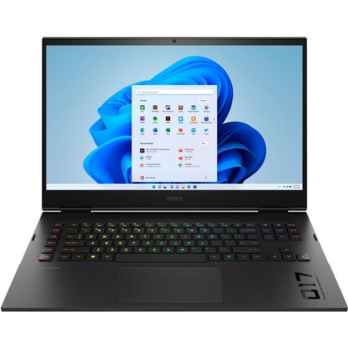 OMEN by HP 17-ck1010na i7-12700H Notebook 43.9 cm (17.3") Quad HD Intel Core i7 16 GB DDR5-SDRAM 2000 GB SSD NVIDIA GeForce RTX 3070 Ti Wi-Fi 6E (802.11ax) Windows 11 Home Black