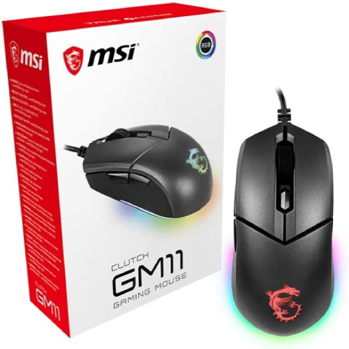 MSI CLUTCH GM11 Gaming Mouse -RGB Mystic Light