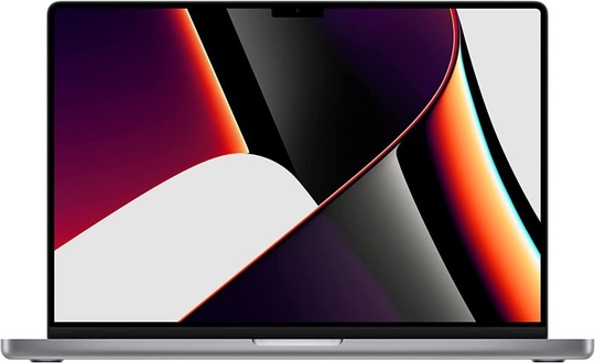 Apple MacBook Pro, M1 Pro 10 Core Chip, 16GB RAM, 1TB SSD, 16.2" Liquid Retina XDR 3456x2234, M1 Pro 16-core GPU, Mac OS - Space Grey (2021) - MK