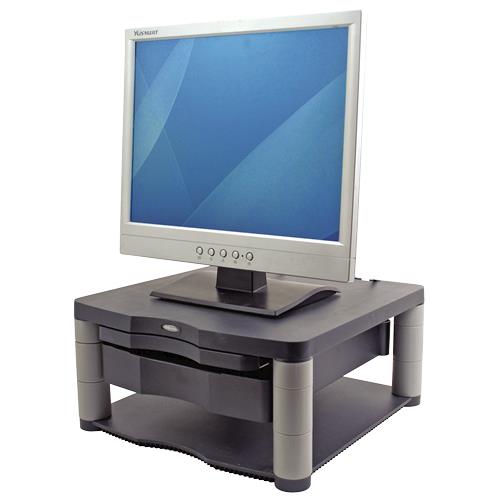 Fellowes Premium Monitor Riser Plus Graphite