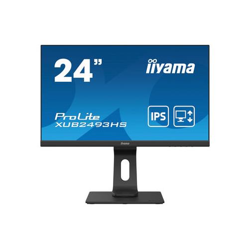 iiyama ProLite XUB2493HS-B4 computer monitor 61 cm (24") 1920 x 1080 pixels Full HD LED Black