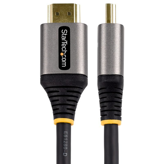 Startech 3ft (1m) HDMI 2.1 Cable 8K - Certified Ultra High Speed HDMI Cable 48Gbps - 8K 60Hz/4K 120Hz HDR10+ eARC - Ultra HD 8K HDMI Cable - Monitor/T
