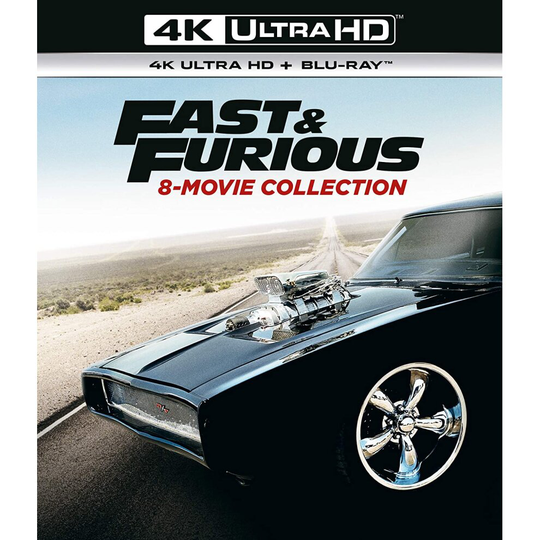 Fast And Furious: 8 Film Collection (4K Ultra HD + Blu-ray)