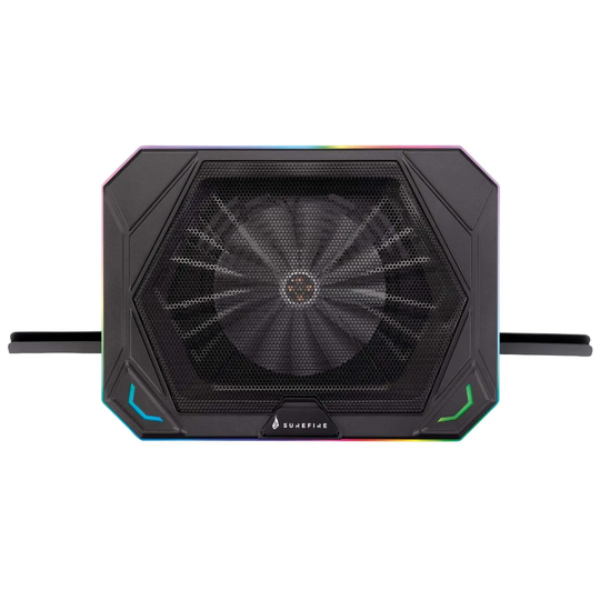 Surefire Bora X1 Gaming Laptop Cooling Pad With RGB Black