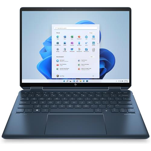 HP Spectre x360 14-ef0000na i7-1255U Hybrid (2-in-1) 34.3 cm (13.5") Touchscreen 3K2K Intel Core i7 16 GB LPDDR4x-SDRAM 1000 GB SSD Wi-Fi 6E (802.11ax) Windows 11 Home Blue