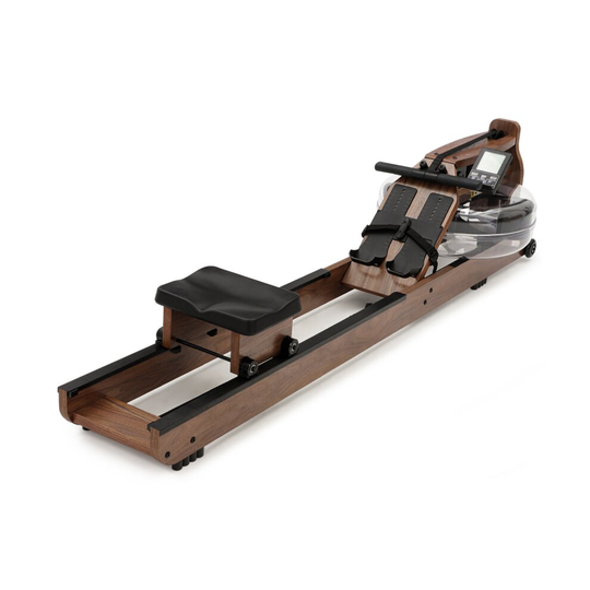 (Walnut) Water Rower Rowing Machine Homw Gym, V2 Performance Monitor, OAK Wood With Vintage Paint Finish