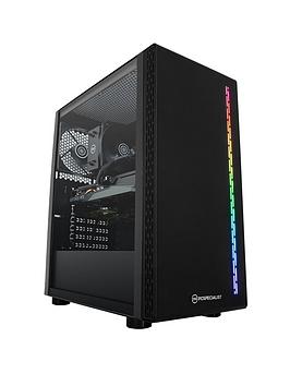 Pc Specialist Cypher G30X Pc Gaming Desktop Base Unit - Intel Core I3-12100F, Geforce Rtx 3050, 8Gb Ram, 512Gb M.2 Ssd &Amp; 1Tb Hdd