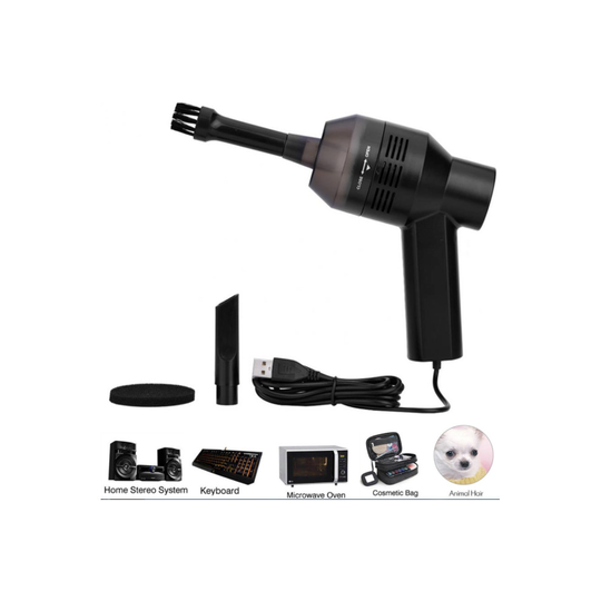 Mini Vacuum Cleaner Portable USB Computer Keyboard Brush Dust Handheld