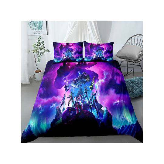 (Style 15, Double) Fortnite Bedding Single Double Duvet Cover UK