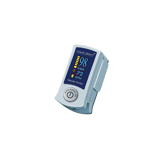 Vascular Health Check Monitor with Pulse Oximeter | Monitors Vascular/Vein Health, Blood Oxygen Level & Heart Rate | Suitable for People with seri