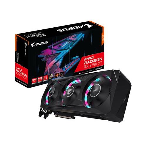 Gigabyte AORUS Radeon RX 6750 XT ELITE 12G AMD 12 GB GDDR6