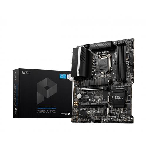 MSI Z590-A PRO motherboard Intel Z590 LGA 1200 (Socket H5) ATX