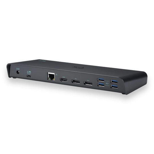 i-tec USB 3.0 / USB-C / Thunderbolt 3 3x 4K Docking Station + Power Delivery 85W