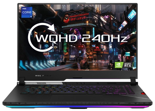 Exdisplay Asus Rog Strix Scar 15 G533ZW Gaming Laptop Intel Core i9-12900H 2.5GHz 16GB DDR5 2TB M.2 NVMe Ssd Nvidia GeForce Rtx 3070Ti 8GB 15.6"