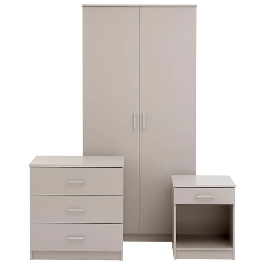 Panama 2 Drawer Desk White