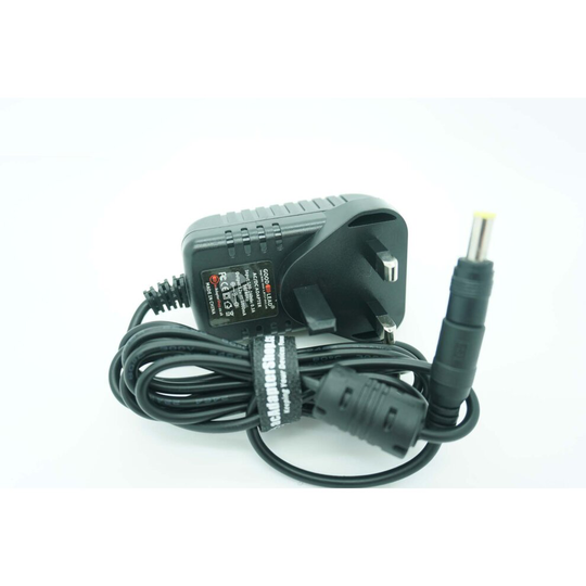 12V UK MAINS POWER SUPPLY CABLE FOR YAMAHA PC 50 KEYBOARD