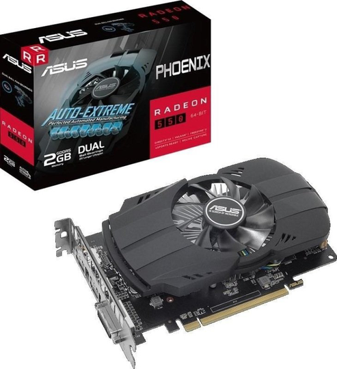 ASUS Radeon 550 2GB Phoenix GDDR5 Graphics Card