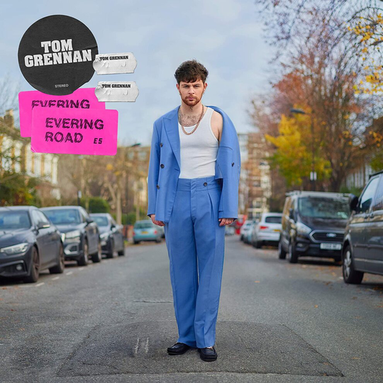TOM GRENNAN - EVERING ROAD (Translucent Blue LP)