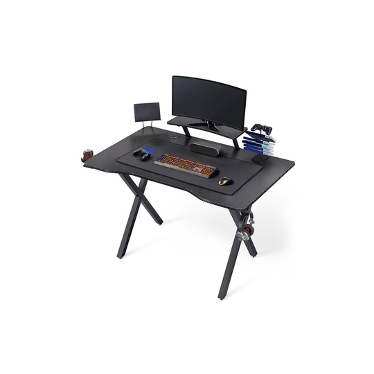 Yaheetech Multifunctional Computer Gaming Desk Stylish Home Office Desk