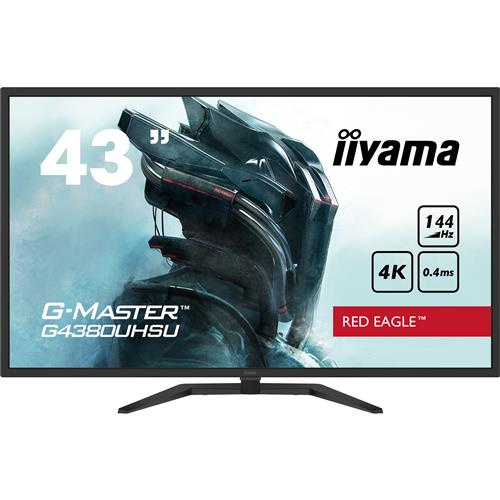 iiyama G-MASTER G4380UHSU-B1 computer monitor 108 cm (42.5") 3840 x 2160 pixels 4K Ultra HD LED Black