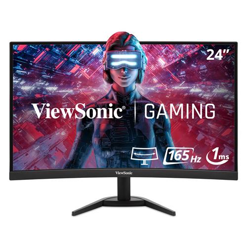 Viewsonic VX Series VX2468-PC-MHD LED display 61 cm (24") 1920 x 1080 pixels Full HD Black