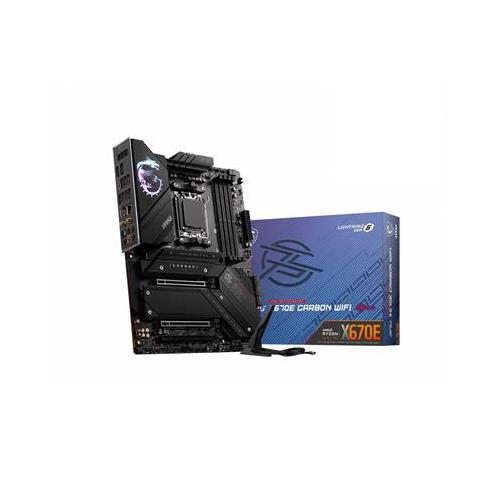 MSI MPG X670E CARBON WIFI motherboard AMD X670 Socket AM5 ATX