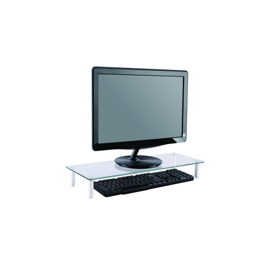 Newstar Transparent Monitor Stand (Clear Acrylic)