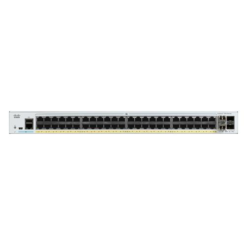 Cisco Catalyst C1000-48P-4G-L network switch Managed L2 Gigabit Ethernet (10/100/1000) Gray Power over Ethernet (PoE)