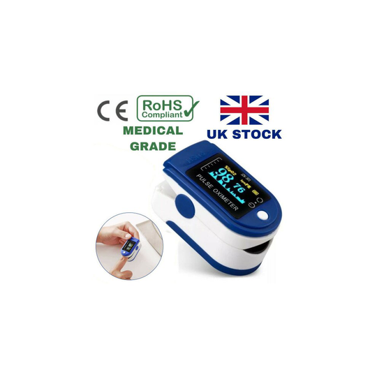 Fingertip Pulse Oximeter Oxygen Saturation Meter SPO2 PR Blood Monitor Finger