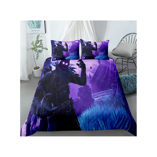 (Style 09, Single) Fortnite Bedding Single Double Duvet Cover UK