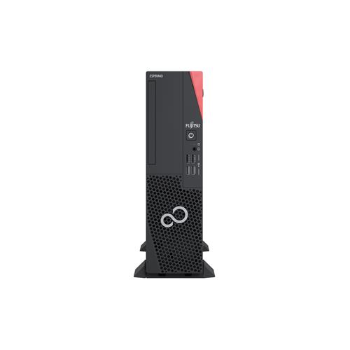 Fujitsu ESPRIMO D6011 DDR4-SDRAM i7-11700 SFF Intel Core i7 16 GB 512 GB SSD Windows 10 Pro Mini PC Red Black