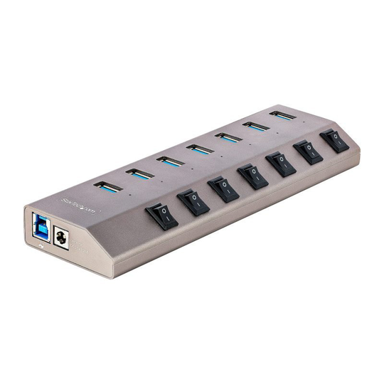 Startech 7-port Self-powered USB-C Hub 7x BC 1.2
