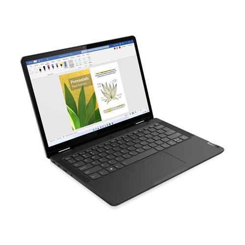 Lenovo 13w Yoga 5625U Hybrid (2-in-1) 33.8 cm (13.3") Touchscreen WUXGA AMD Ryzen 5 8 GB DDR4-SDRAM 256 GB SSD Wi-Fi 6 (802.11ax) Windows 11 Pro Black