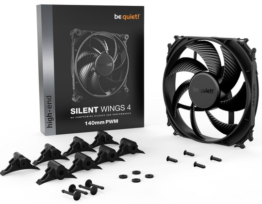 be quiet! 140mm Silent Wings 4 PWM Fan