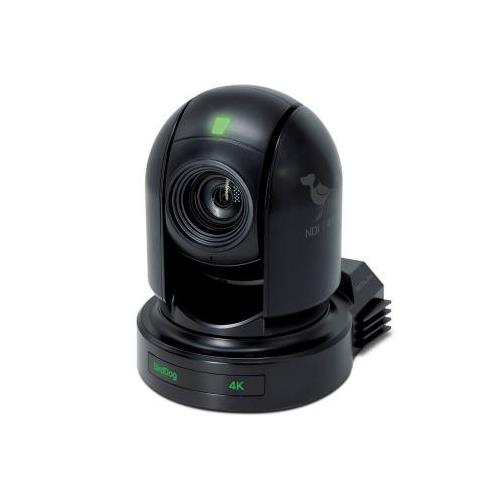 4K NDI PTZ Camera with Professional Level Colour Control - Black