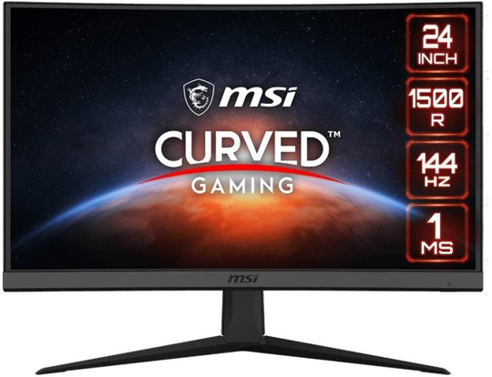 MSI Optix G24C6 23.6" Full HD Curved 1ms 144Hz FreeSync Gaming Monitor
