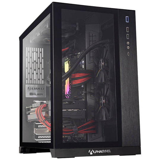 AlphaSync Pba O11 Midi Amd Ryzen 7 5800X Gaming Desktop Pc 16GB Ram Nvidia GeForce Rtx 3070Ti 1TB Ssd 1TB Ssd Windows 11 Home