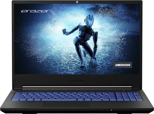 Medion Erazer Deputy P25 Gaming Laptop, AMD Ryzen 5 5600H, 16GB RAM, 512GB SSD, 15.6 Full HD 144Hz, NVIDIA GeForce RTX 3060 6GB, Windows 11 Home