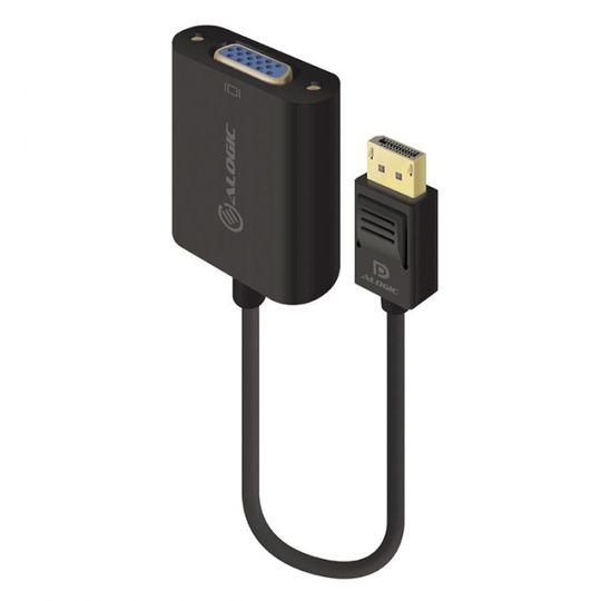 Alogic 15cm DisplayPort to VGA Adapter Male to Female - Premium Series