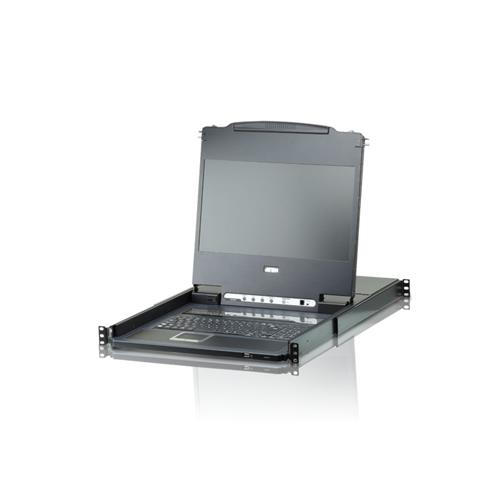 Aten 8-Port 17.3" DVI Full HD LCD KVM Switch (USB)