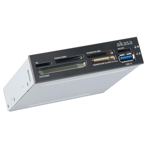 Akasa USB 3.0 SuperSpeed card reader Internal USB 3.2 Gen 1 (3.1 Gen 1)