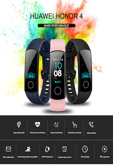 HUAWEI Honor 4 Smart Watch Sports Bracelet