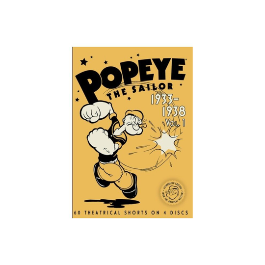 POPEYE THE SAILOR: 1933-1938 VOL. 1 - POPEYE THE SAILOR: 1933-1938 VOL. 1 - DVD