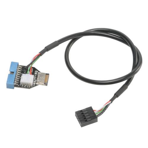 Akasa AK-CBUB38-40BK USB cable 0.4 m Black