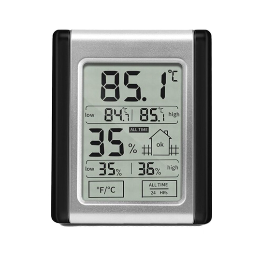 Humidity Monitor with Indoor Thermometer, Digital Hygrometer and Humidity Gauge