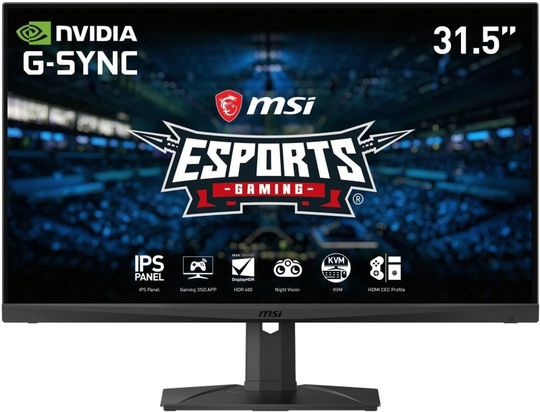 MSI Optix MAG321QR 32" WQHD IPS G-SYNC Compatible 165Hz Gaming Monitor