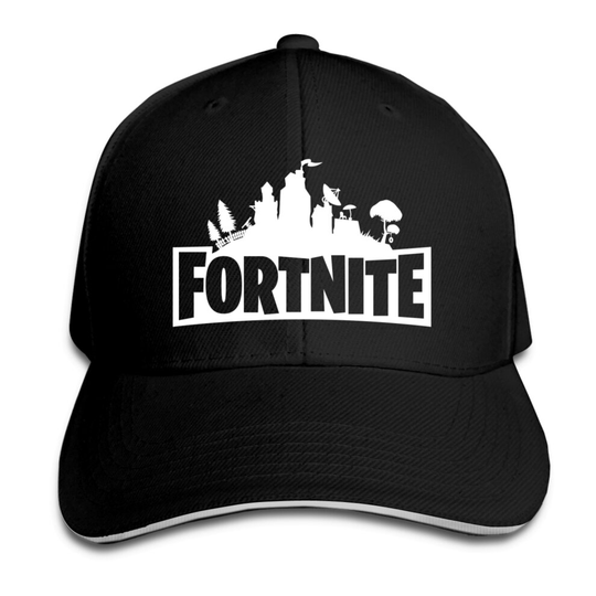 (Black) Fortnite Sandwich Hat Baseball Caps For Unisex