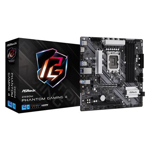 Asrock Z690M Phantom Gaming 4 Intel Z690 LGA 1700 micro ATX