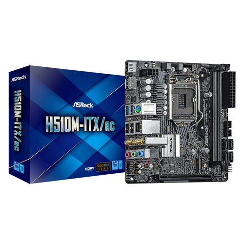 Asrock H510M-ITX/ac Intel H510 LGA 1200 mini ITX